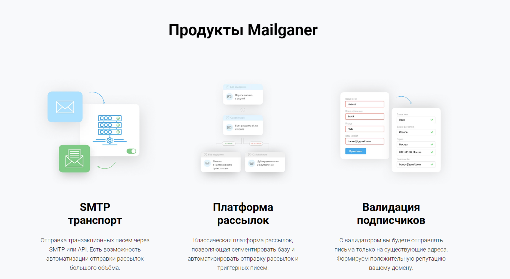 Платформа для автоматизации Mailganer